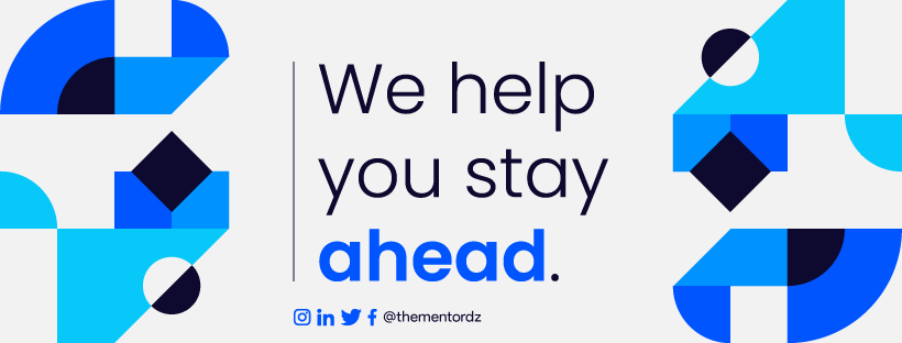The Mentor Initiative footer, reading "We help you stay ahead"